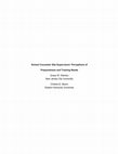 Research paper thumbnail of School Counselor Site Supervisors' Perceptions of Preparedness and Training Needs