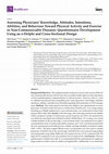 Research paper thumbnail of Assessing Physicians’ Knowledge, Attitudes, Intentions,
Abilities, and Behaviour Toward Physical Activity and Exercise
in Non-Communicable Diseases: Questionnaire Development
Using an e-Delphi and Cross-Sectional Design