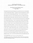 Research paper thumbnail of From the polis to the oikos Reading Aristotle's Politics in the Antebellum South