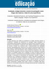Research paper thumbnail of Avaliação, estagio docente e ensino de português como língua não materna - relato de uma experiencia