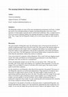 Research paper thumbnail of The meaning behind the Khajuraho temples and sculptures