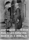 Research paper thumbnail of Jepičí život žluto-modré monarchie