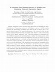 Research paper thumbnail of A Functional Time Warping Approach to Modeling and Monitoring Truncated Degradation Signals