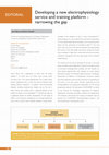 Research paper thumbnail of Developing a new electrophysiology service and training platform - narrowing the gap