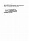 Research paper thumbnail of s response to reviews Title : Understanding the problems developing a healthy living programme in individuals with serious mental illness : a qualitative study
