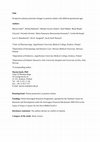 Research paper thumbnail of Plasma proteome changes in cord blood samples from preterm infants