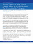 Research paper thumbnail of A Novel Approach to Study Medical Decision Making in the Clinical Setting: The “Own-point-of-view” Perspective