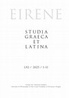 Research paper thumbnail of Alberto Parisi, Review of Burkhard Fehr and Panagiotis Roilos, (eds.), Mythogenesis, Interdiscursivity, Ritual: Studies Presented to Demetrios Yatromanolakis (Brill, Leiden and Boston 2024), EIRENE, STUDIA GRAECA ET LATINA, LXI, 2025, I-II, pp. 286-287.