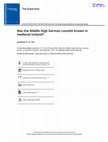 Research paper thumbnail of Was the Middle High German Lanzelet known in medieval Iceland?