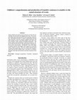 Research paper thumbnail of Children’s comprehension and production of transitive sentences is sensitive to the causal structure of events