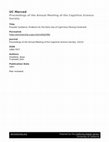 Research paper thumbnail of Prosodic Guidance: Evidence for the Early Use of Capricious Parsing Constraint