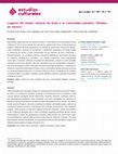 Research paper thumbnail of Lugares del miedo: minería de texto a la comunidad yutubera "Relatos de Horror"