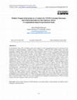 Research paper thumbnail of Mother-Tongue Instruction as a Catalyst for STEM Learning Outcomes and School Retention in Sub-Saharan Africa: A Longitudinal Quasi-Experimental Study