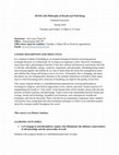 Research paper thumbnail of HONR 2202 Philosophy of Breath and Well-Being