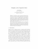 Research paper thumbnail of INCREMENTAL ALGORITHMS: SOLVING PROBLEMS IN A CHANGING WORLD