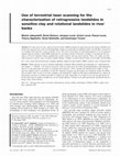 Research paper thumbnail of Use of terrestrial laser scanning for the characterization of retrogressive landslides in sensitive clay and rotational landslides in river banks