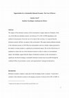 Research paper thumbnail of  Opportunities for a Sustainable Informal Economy: The Case of Mexico