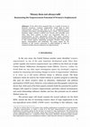 Research paper thumbnail of 'Money does not always talk’: Reassessing the Empowerment Potential of Women’s Employment