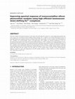Research paper thumbnail of Improving spectral response of monocrystalline silicon photovoltaic modules using high efficient luminescent down-shifting Eu3+ complexes