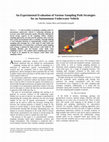 Research paper thumbnail of An Experimental Evaluation of Various Sampling Path Strategies for an Autonomous Underwater Vehicle