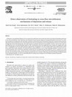 Research paper thumbnail of Direct observation of biofouling in cross-flow microfiltration: mechanisms of deposition and release