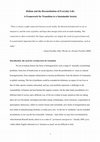 Research paper thumbnail of Holism and the Reconstitution of Everyday Life: A Framework for Transition to a Sustainable Society