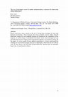 Research paper thumbnail of The use of descriptive norms in public administration: a panacea for improving  citizen behaviours? 
