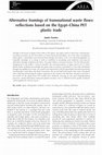 Research paper thumbnail of Alternative framings of transnational waste flows: reflections based on the Egypt–China PET plastic trade