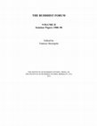 Research paper thumbnail of The Buddhist Forum II
