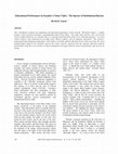Research paper thumbnail of Educational Performance in Ecuador’s Chota Valley: The Specter of Institutional Racism
