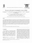 Research paper thumbnail of The new cold neutron tomography set-up at SINQ