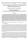 Research paper thumbnail of STUDIES ON STRENGTH CHARACTERISTICS OF FIBRE REINFORCED CONCRETE WITH WOOD WASTE ASH