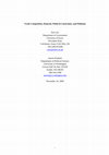 Research paper thumbnail of Trade Competition, Domestic Political Constraints, and Pollution