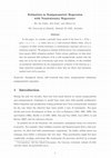 Research paper thumbnail of Estimation in semi-parametric regression with non-stationary regressors
