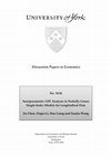Research paper thumbnail of Semiparametric GEE analysis in partially linear single-index models for longitudinal data