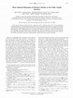Research paper thumbnail of Shear Induced Relaxation of Polymer Micelles at the Solid−Liquid Interface