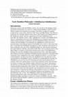 Research paper thumbnail of Early Buddhist Philosophy (Abhidharma/Abhidhamma) (Guide)