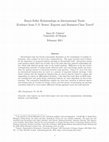 Research paper thumbnail of Buyer-seller relationships in international trade: Evidence from U.S. States' exports and business-class travel