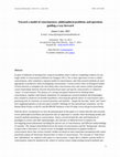 Research paper thumbnail of Toward a model of consciousness: philosophical problems and questions guiding a way forward