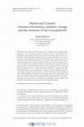 Research paper thumbnail of Dharma and 'Custom': Semantic Persistence, Semantic Change and the Anxieties of the Principled Few