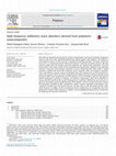 Research paper thumbnail of High frequency millimetre wave absorbers derived from polymeric nanocomposites