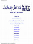 Research paper thumbnail of Alchemy Journal Vol.2 No.3.pdf