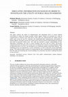 Research paper thumbnail of Simulating information exchanges to investigate the utility of public health web sites