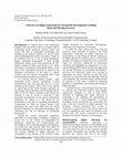 Research paper thumbnail of A review on higher education for sustainable development-looking back and moving forward
