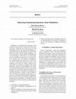 Research paper thumbnail of Addressing Fundamental Questions About Mindfulness