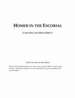 Research paper thumbnail of "Homer in the Escorial"