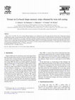 Research paper thumbnail of Texture in Cu-based shape memory strips obtained by twin roll casting