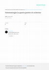 Research paper thumbnail of Sistematurgia. La quarta parete e lo schermo