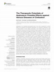 Research paper thumbnail of The Therapeutic Potentials of Ayahuasca: Possible Effects against Various Diseases of Civilization