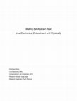 Research paper thumbnail of Making the Abstract Real_Master's Thesis.pdf